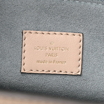 Louis Vuitton Calfskin Monogram On My Side MM Greige 6 of 9