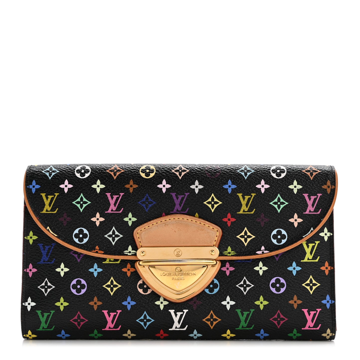 Monogram Multicolor Eugenie Wallet Black Grenade