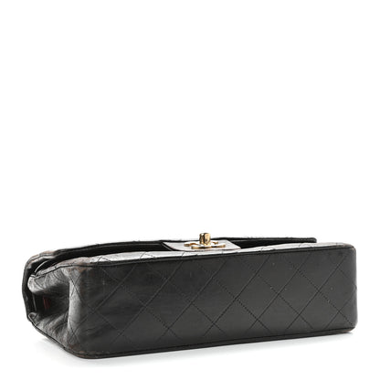 Chanel Lambskin Quilted Small Double Flap Black 3 of 12
