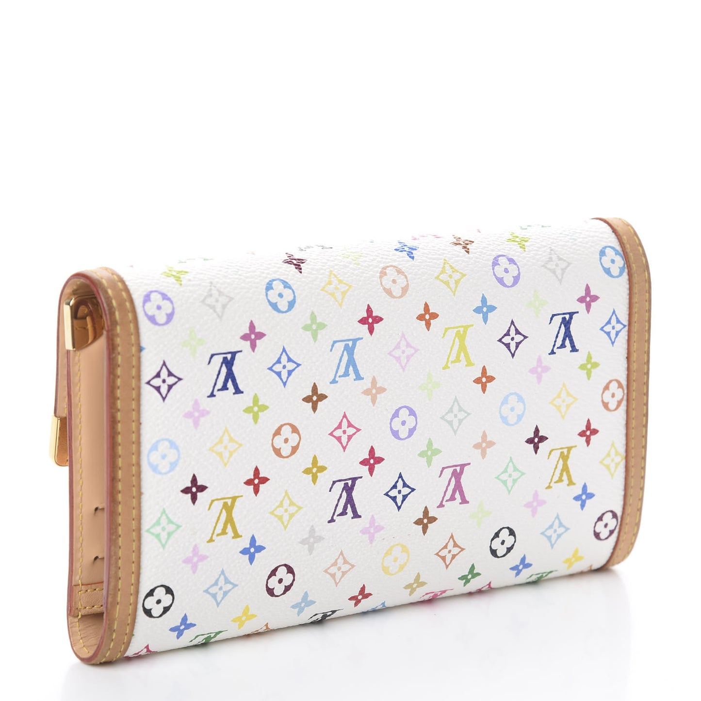 Monogram Multicolor Porte Tresor International Wallet White