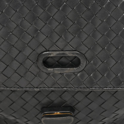 Bottega Veneta Nappa Intrecciato Top Handle Bag Black 14 of 15