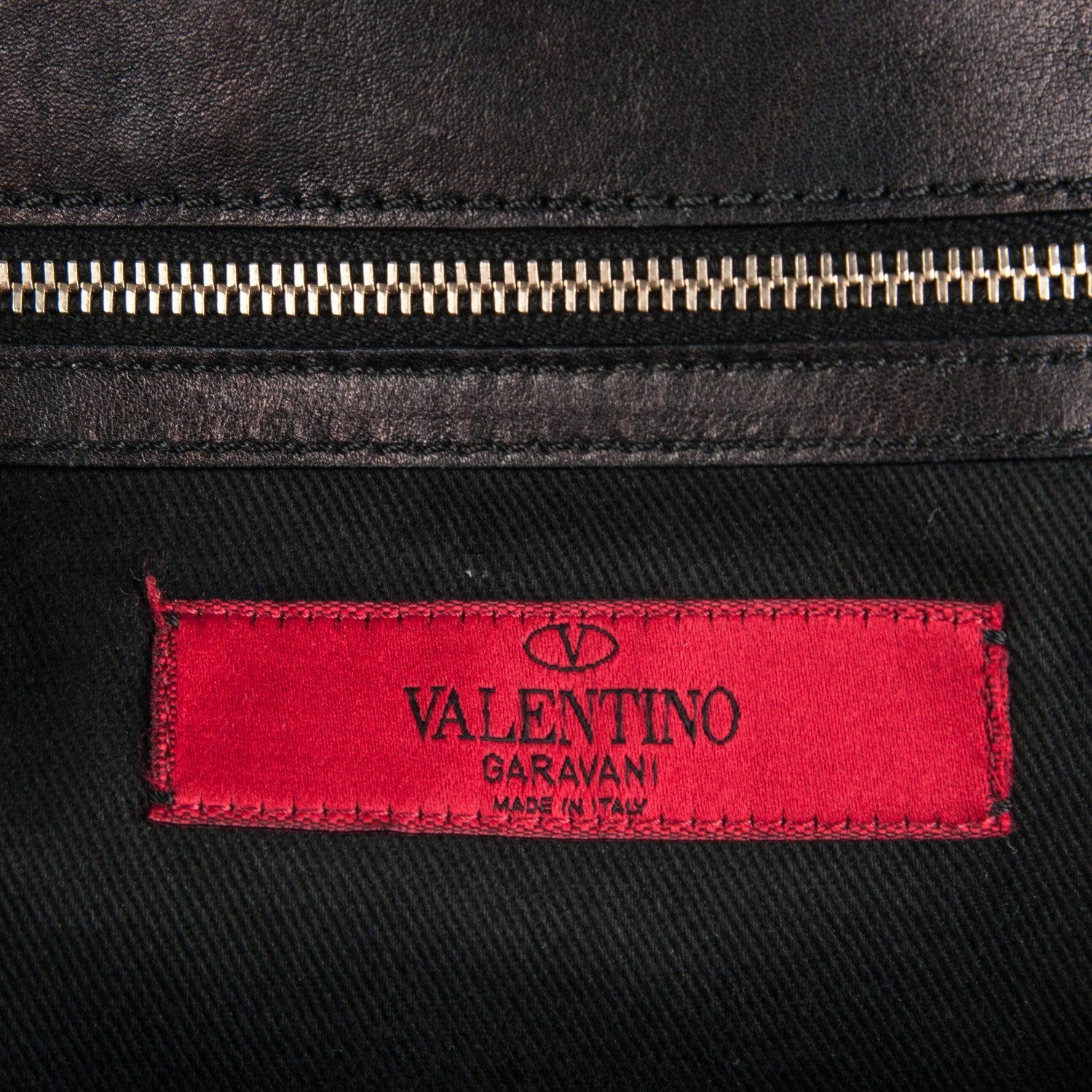 Valentino Garavani Calfskin Rockstud New Dome Bucket Tote Black 6 of 6