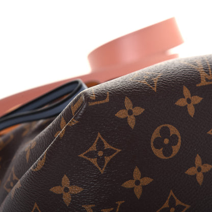 Louis Vuitton Monogram Beaubourg Hobo Mini Bordeaux Red Peach Safran Blue Jean Blue 11 of 17