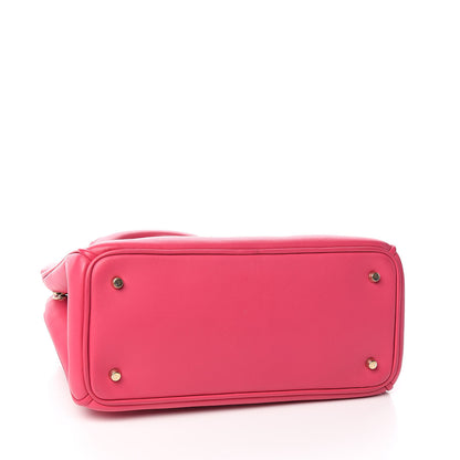 Christian Dior Calfskin Mini Diorissimo Tote Pink 4 of 10