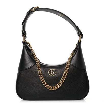 Gucci Goatskin Small Aphrodite Shoulder Bag Black 1 of 12