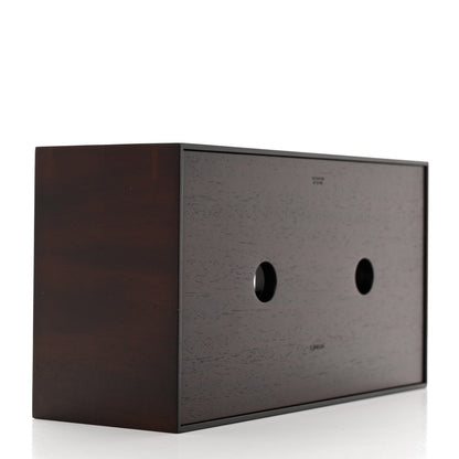 Hermes Mahogany Wood Taurillon Clemence Pleiade Tissue Box 5 of 8