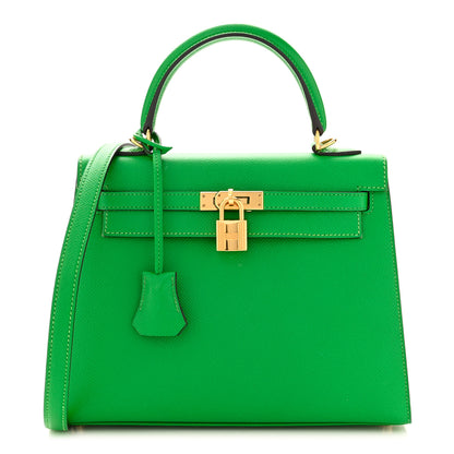 Hermes Epsom Kelly Sellier 25 Bambou 1 of 14