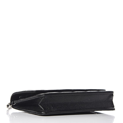 Chanel Caviar Quilted Wallet On Chain WOC Black 4 of 11