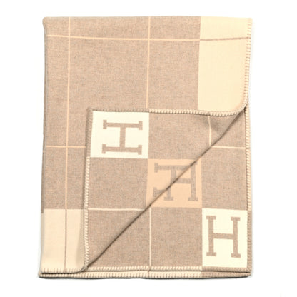 Hermes Wool Cashmere Avalon III Blanket Coco Camomille 2 of 3
