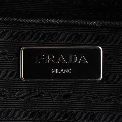Prada Nylon Vela Flat Messenger Bag Black 6 of 8