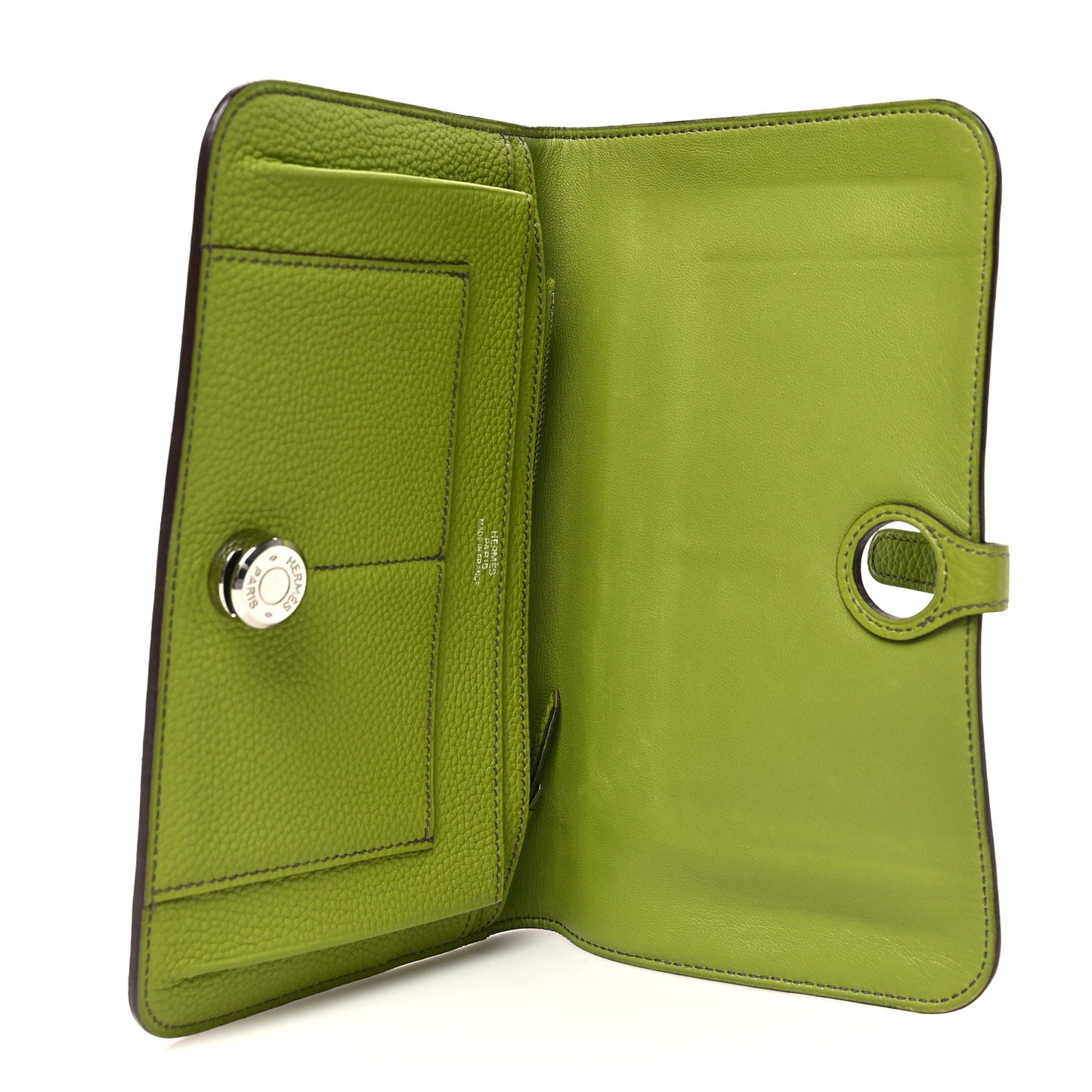 Togo Dogon Duo Wallet Vert Anis