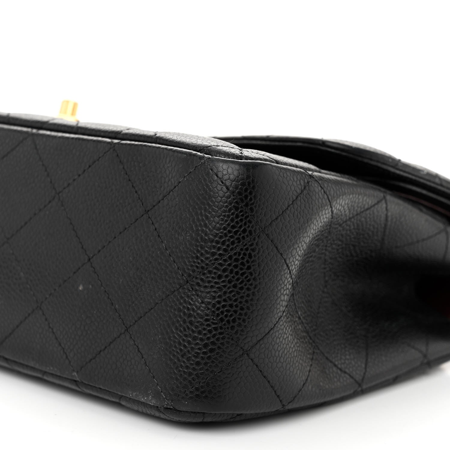 Chanel Caviar Quilted Jumbo Double Flap Black 10 of 13