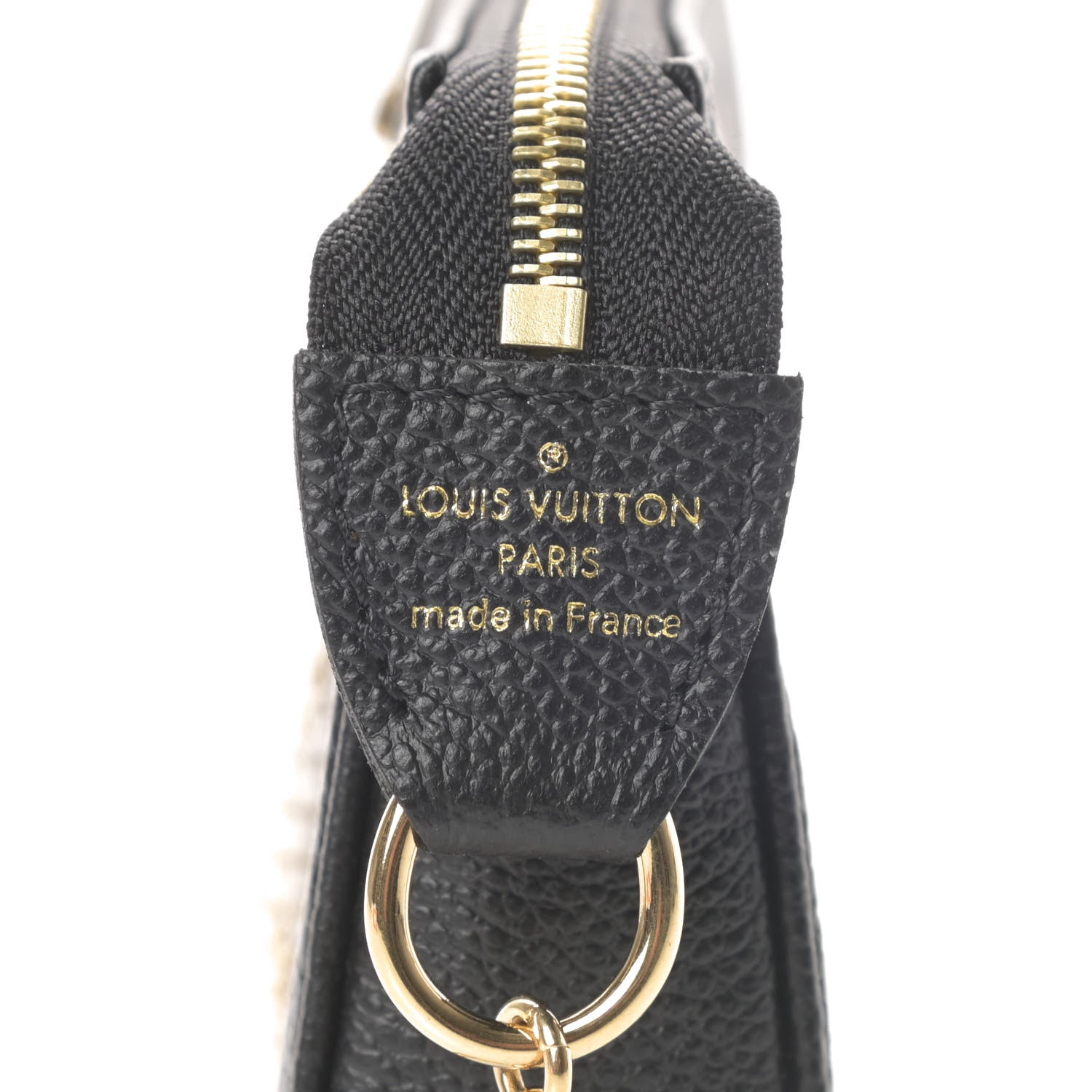 Louis Vuitton Empreinte Monogram Giant Mini Pochette Accessories Black 6 of 7