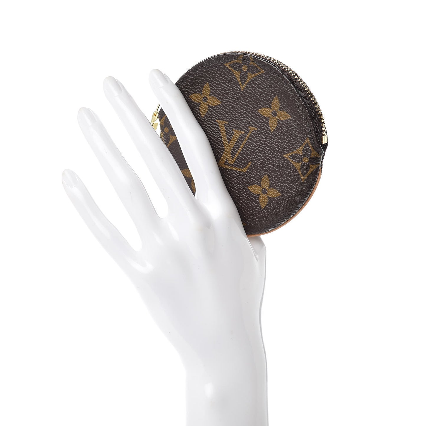 Monogram Round Coin Purse
