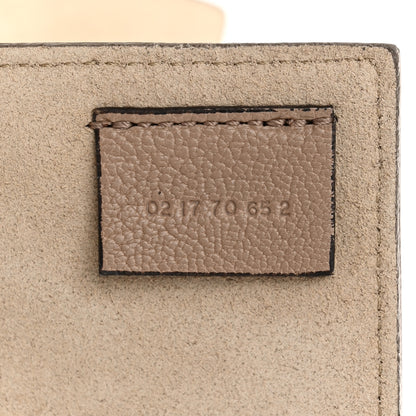 Chloe Calfskin Suede Medium Faye Shoulder Bag Motty Grey 8 of 12