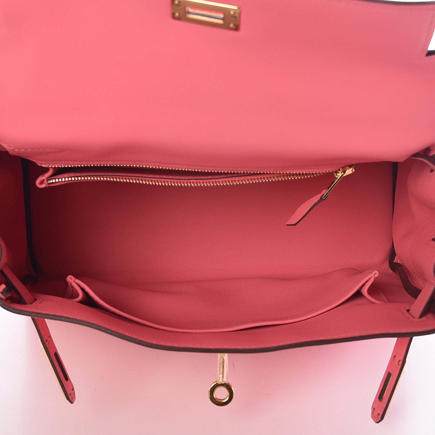 Hermes Swift Kelly Retourne 25 Rose Azalee 7 of 42