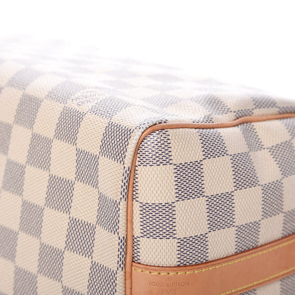 Louis Vuitton Damier Azur Speedy Bandouliere 25 10 of 13