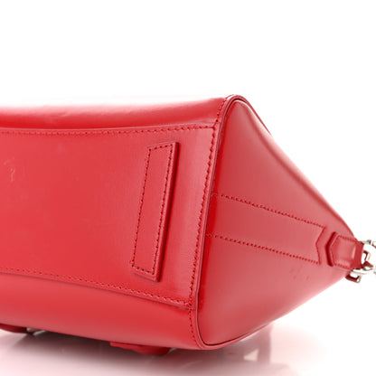 Givenchy Box Calfskin Mini Lock Antigona Shoulder Bag Red 10 of 14