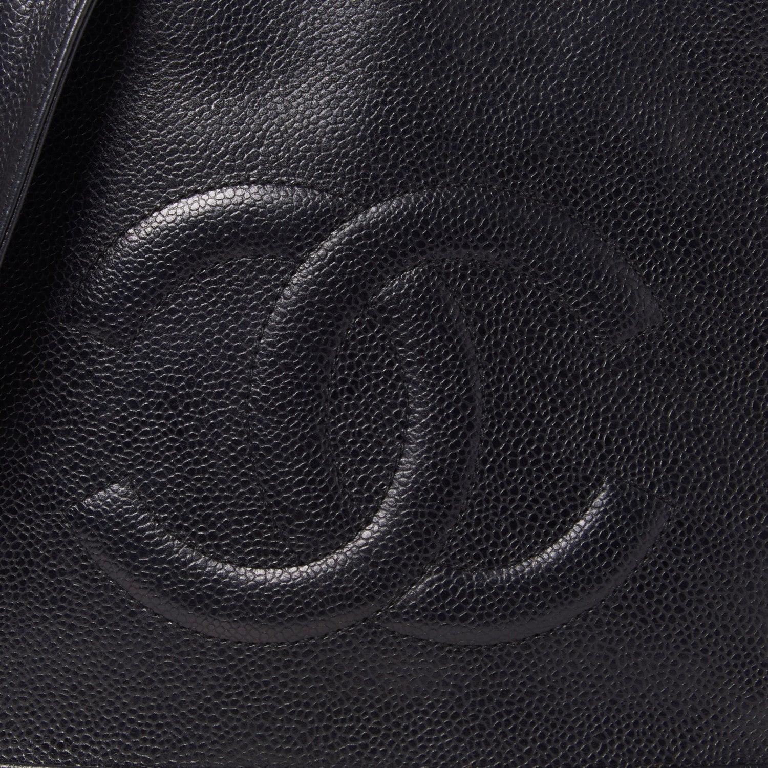 Chanel Caviar CC Shoulder Bag Black 8 of 11