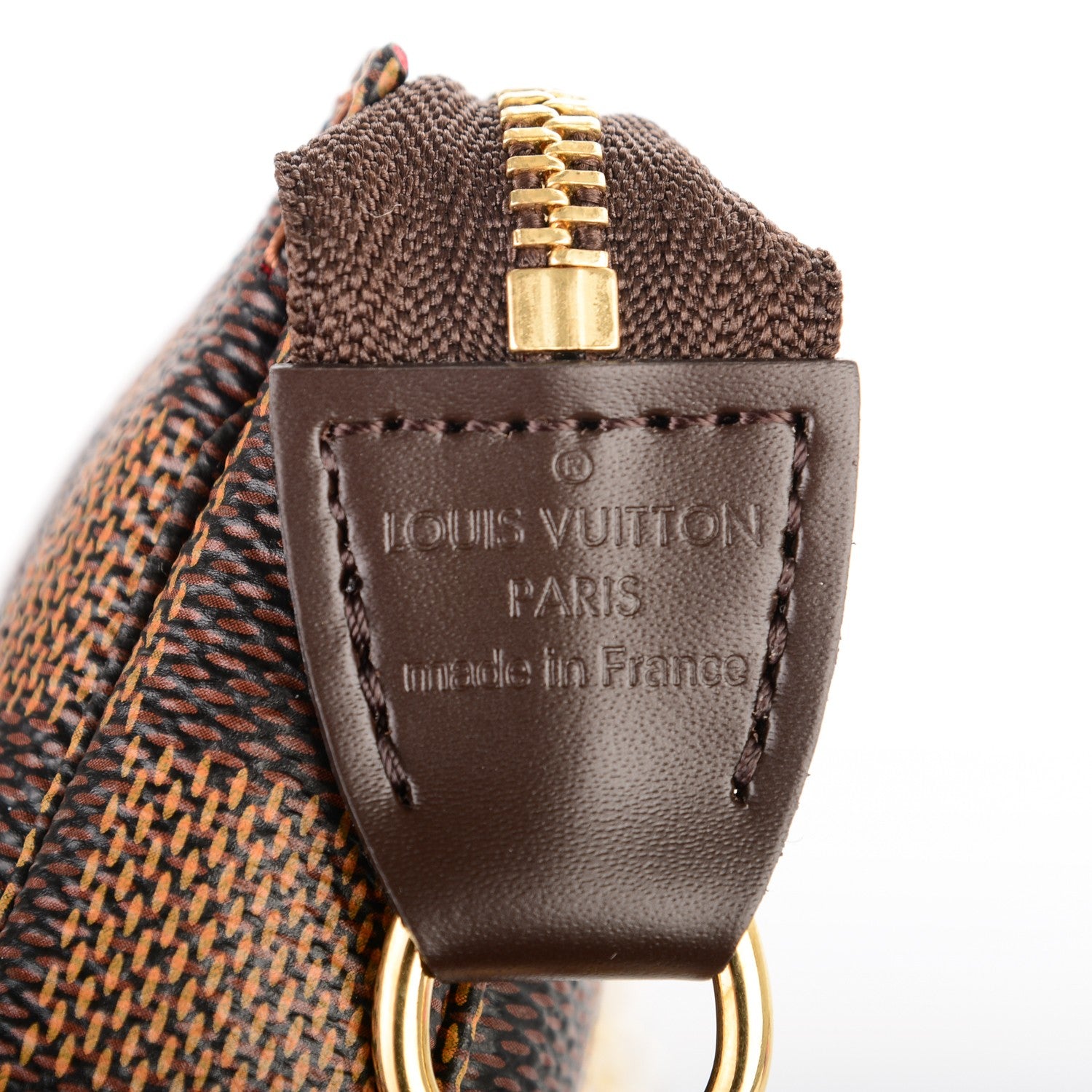 Louis Vuitton Damier Ebene Mini Pochette Accessories 5 of 7