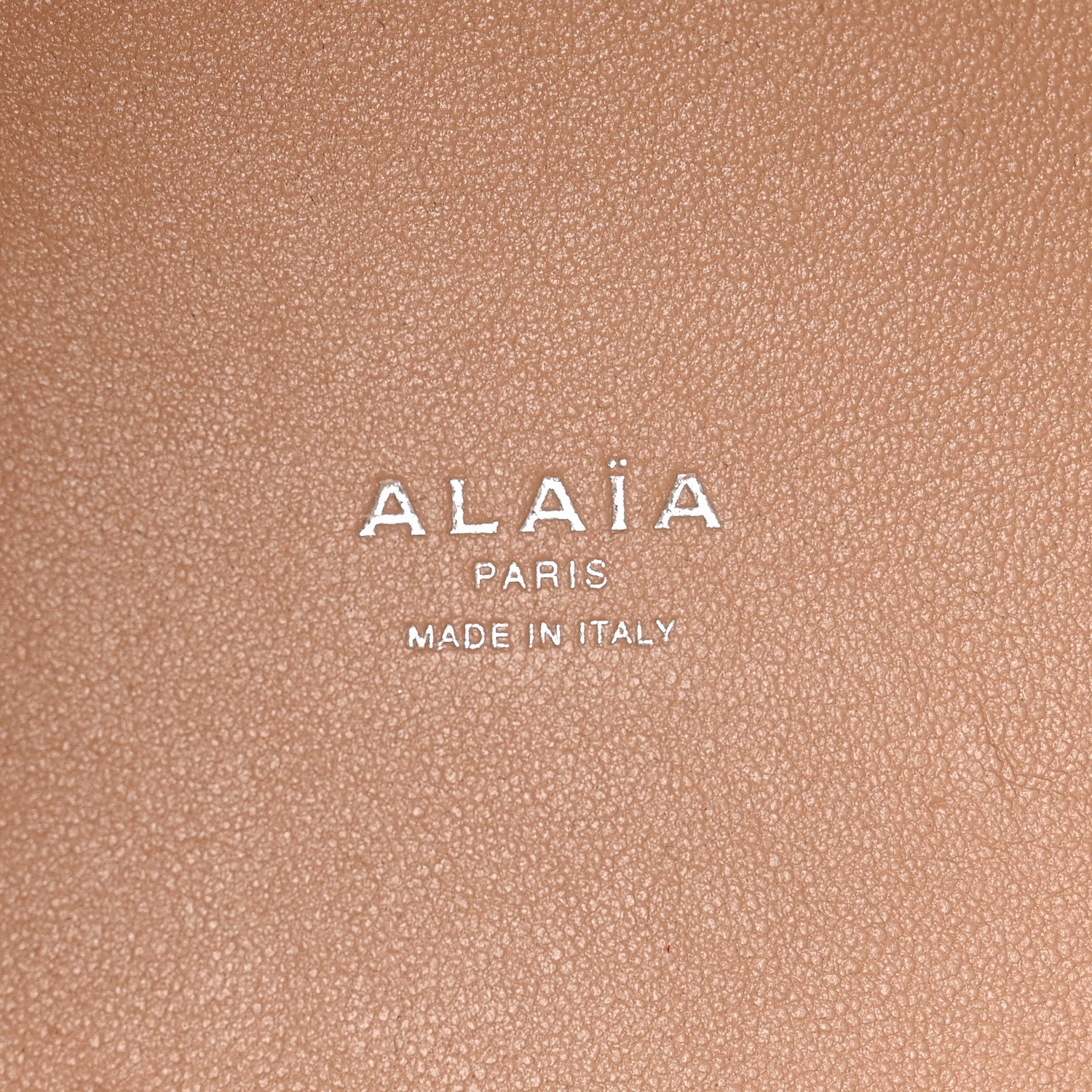 Alaia Calfskin Vienne Wave Mina 20 Bag Blanc Optique 6 of 10