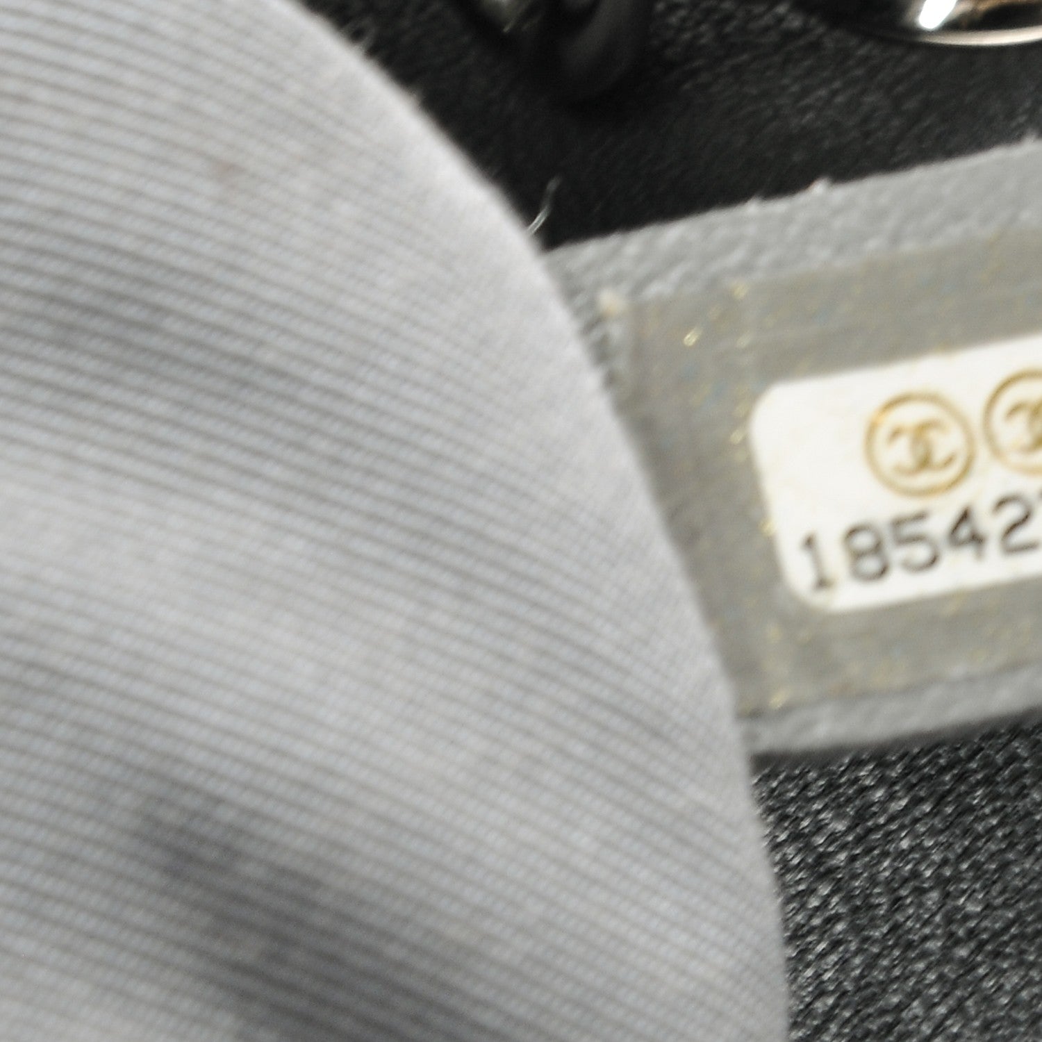 Chanel Washed Lambskin Quilted Mini Chain Around Flap Dark Grey 7 of 7