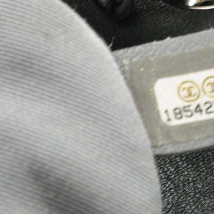 Chanel Washed Lambskin Quilted Mini Chain Around Flap Dark Grey 7 of 7