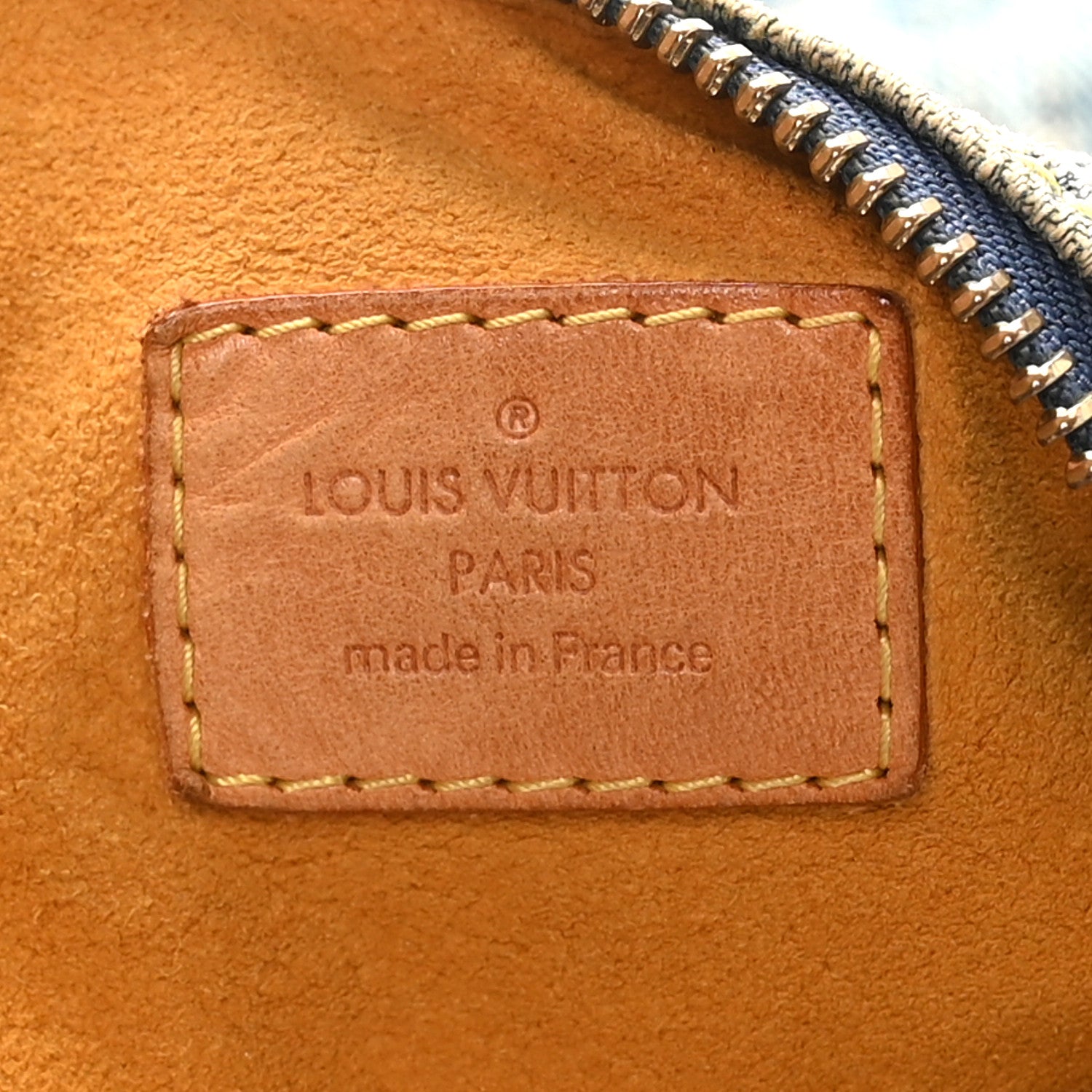 Louis Vuitton Denim Baggy GM Blue 6 of 9