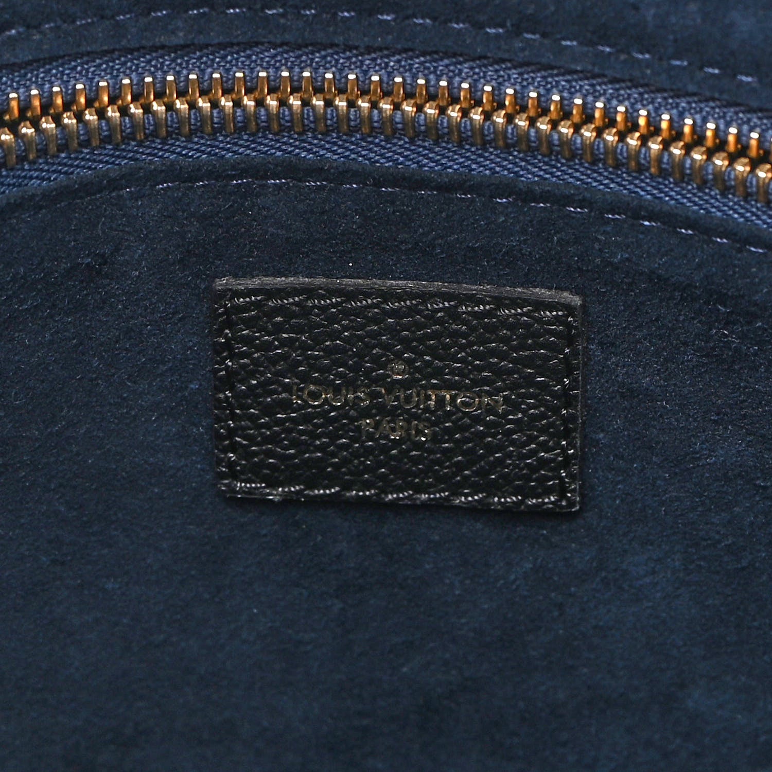 Louis Vuitton Empreinte Monogram Giant Neverfull MM Black 7 of 9