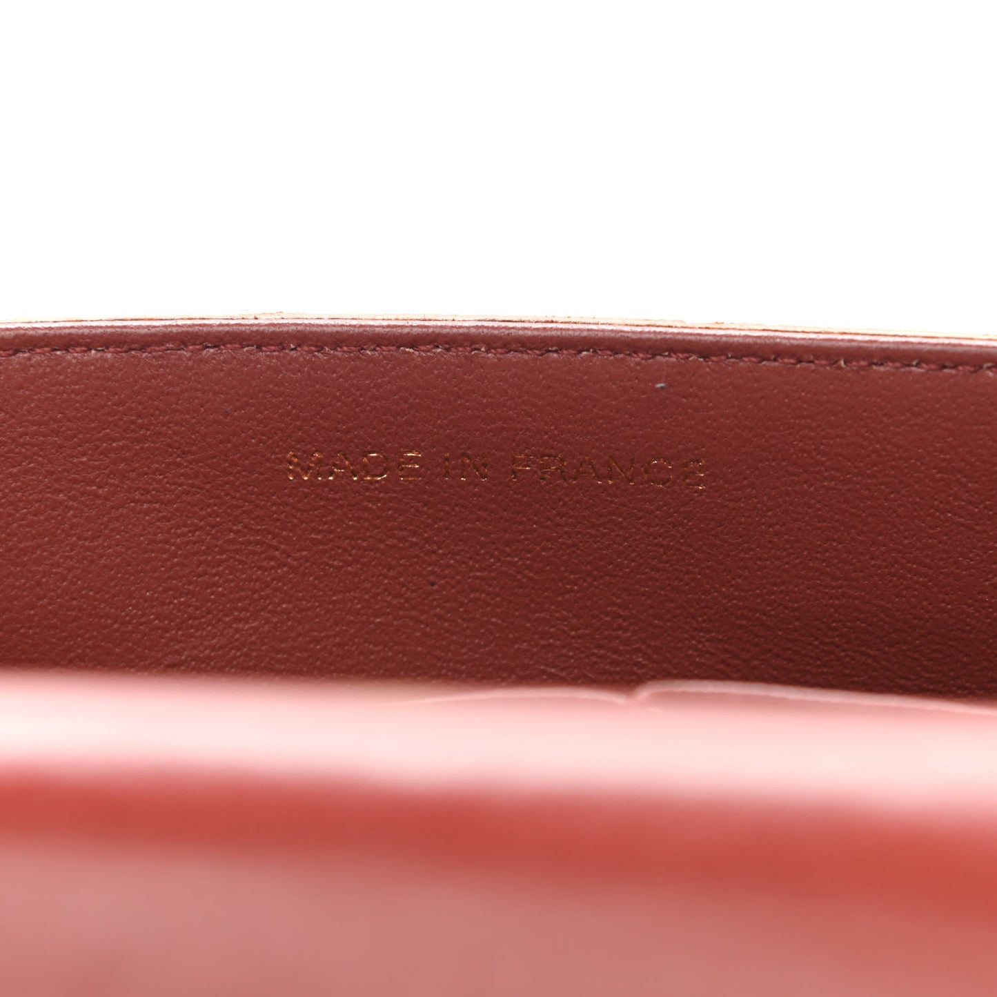 Pony Hair CocoDouble East West Flap Dark Orange