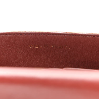 Chanel Pony Hair CocoDouble East West Flap Dark Orange 7 of 11