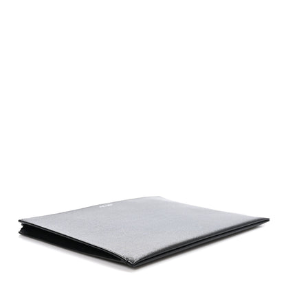 Saint Laurent Grain De Poudre Zipped Tablet Holder Black 4 of 8