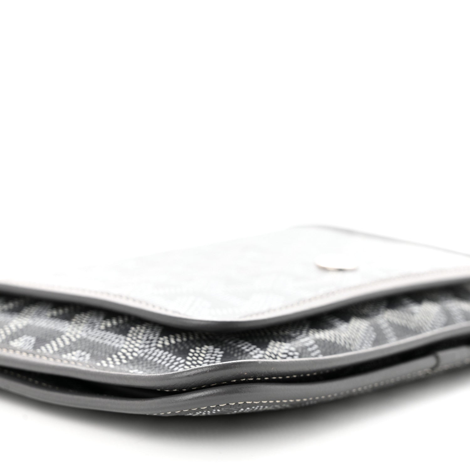 Goyard Goyardine Plumet Wallet Clutch Grey 9 of 10