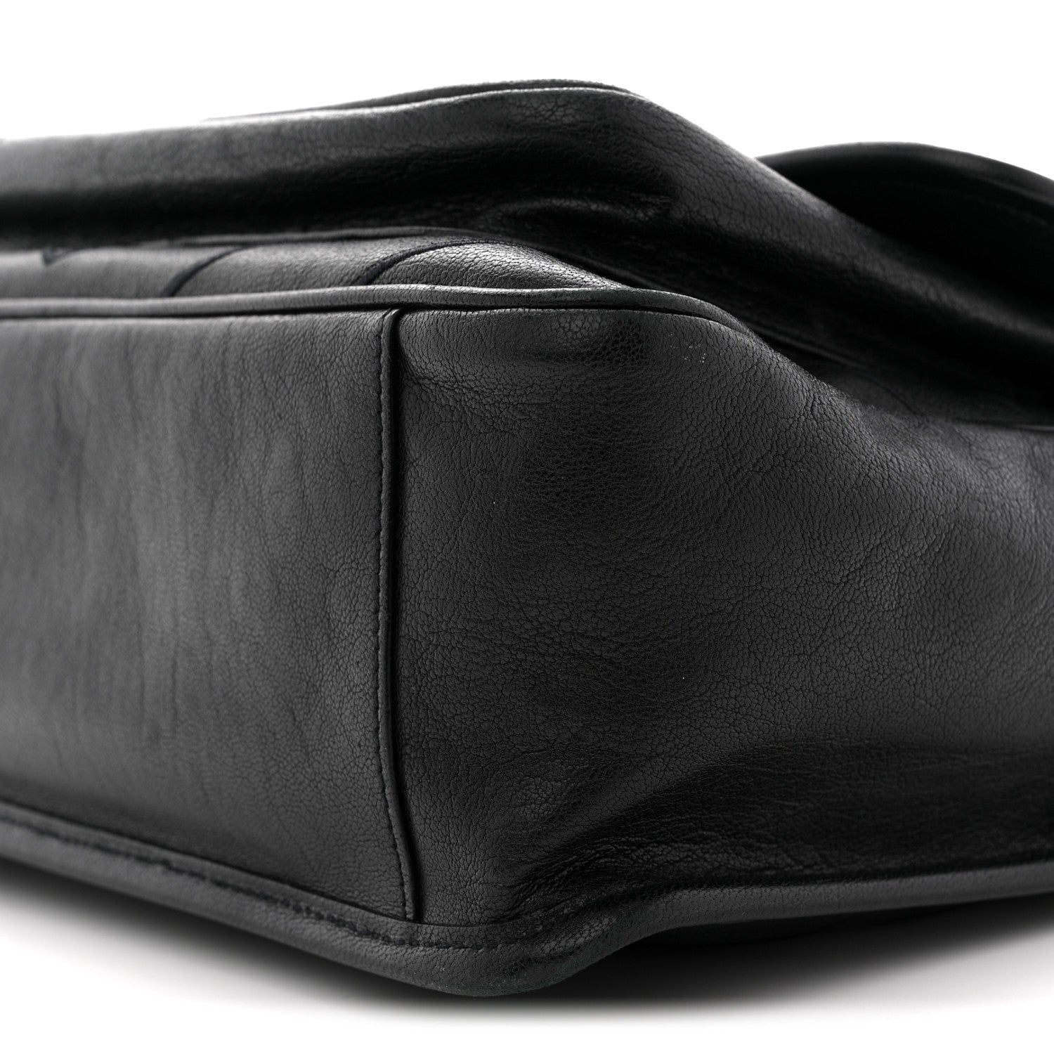 Saint Laurent Calfskin Matelasse Monogram Microstud Medium Niki Chain Satchel Black 10 of 13