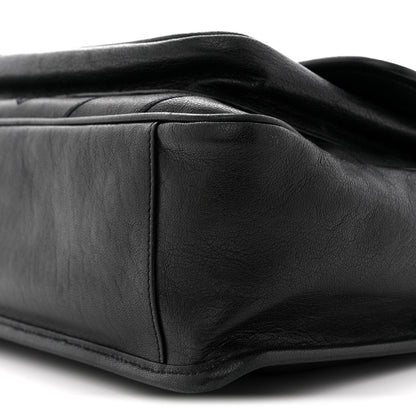 Saint Laurent Calfskin Matelasse Monogram Microstud Medium Niki Chain Satchel Black 10 of 13