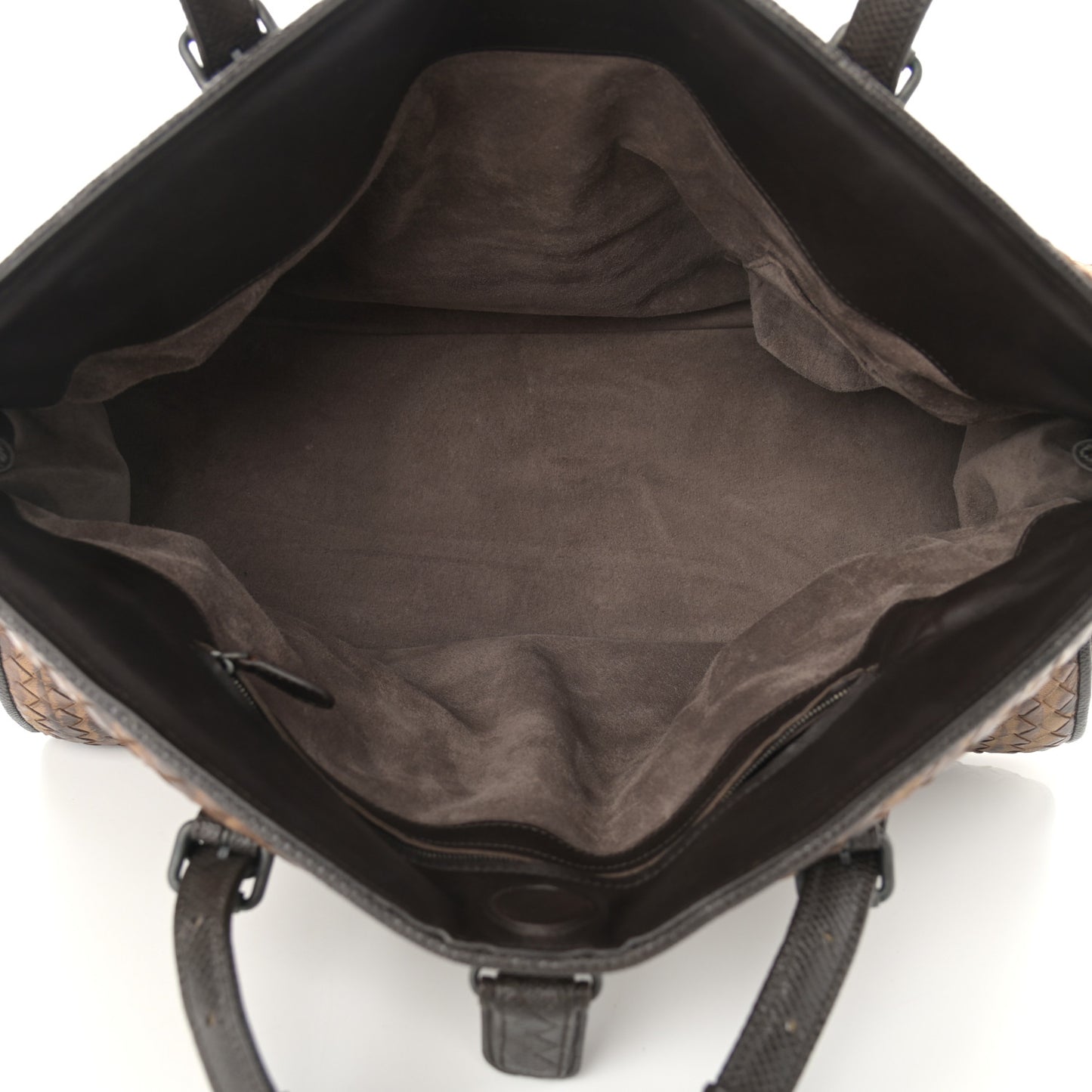 Karung Printed Nappa Moire Lizard Intrecciato Tote Multi Oak