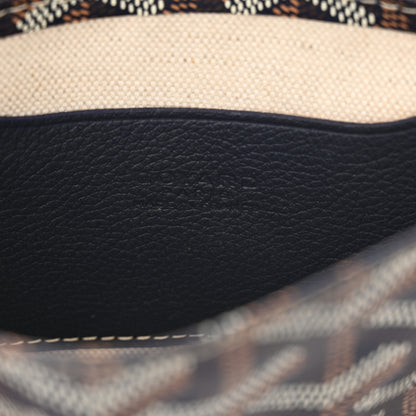 Goyard Goyardine Plumet Wallet Clutch Navy 7 of 11