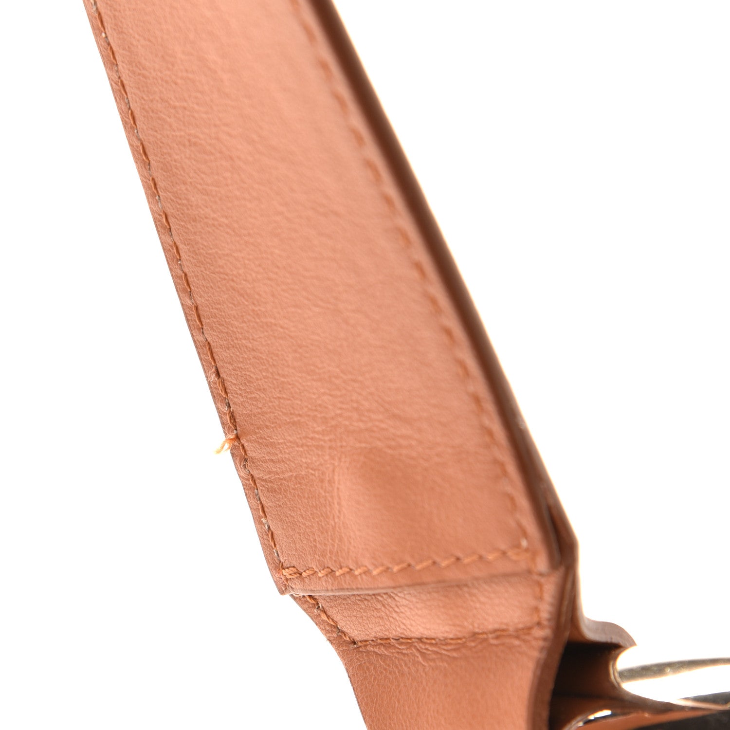 Chloe Shiny Small Grain Calfskin Bi-Color Kiss Hobo Sandy Beige 7 of 13