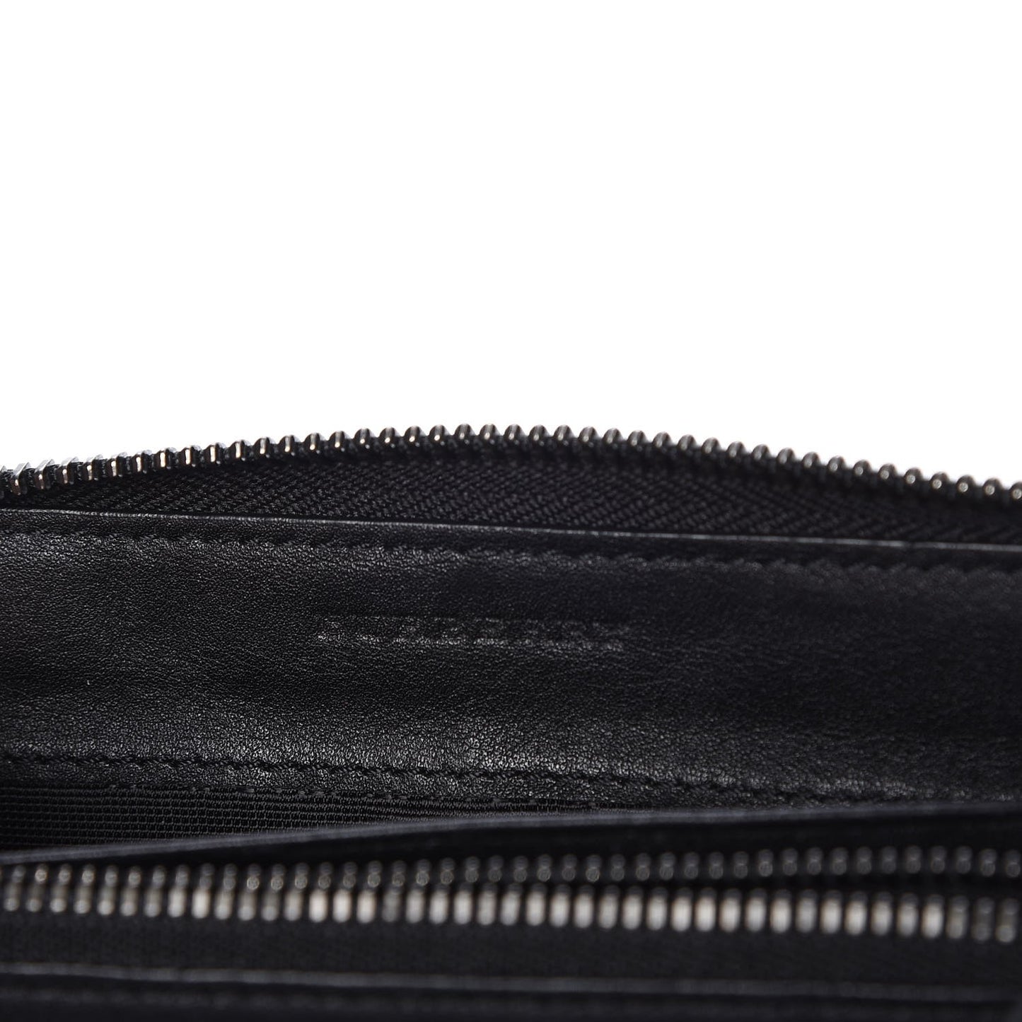 London Check Large Zip Around Wallet Charcoal