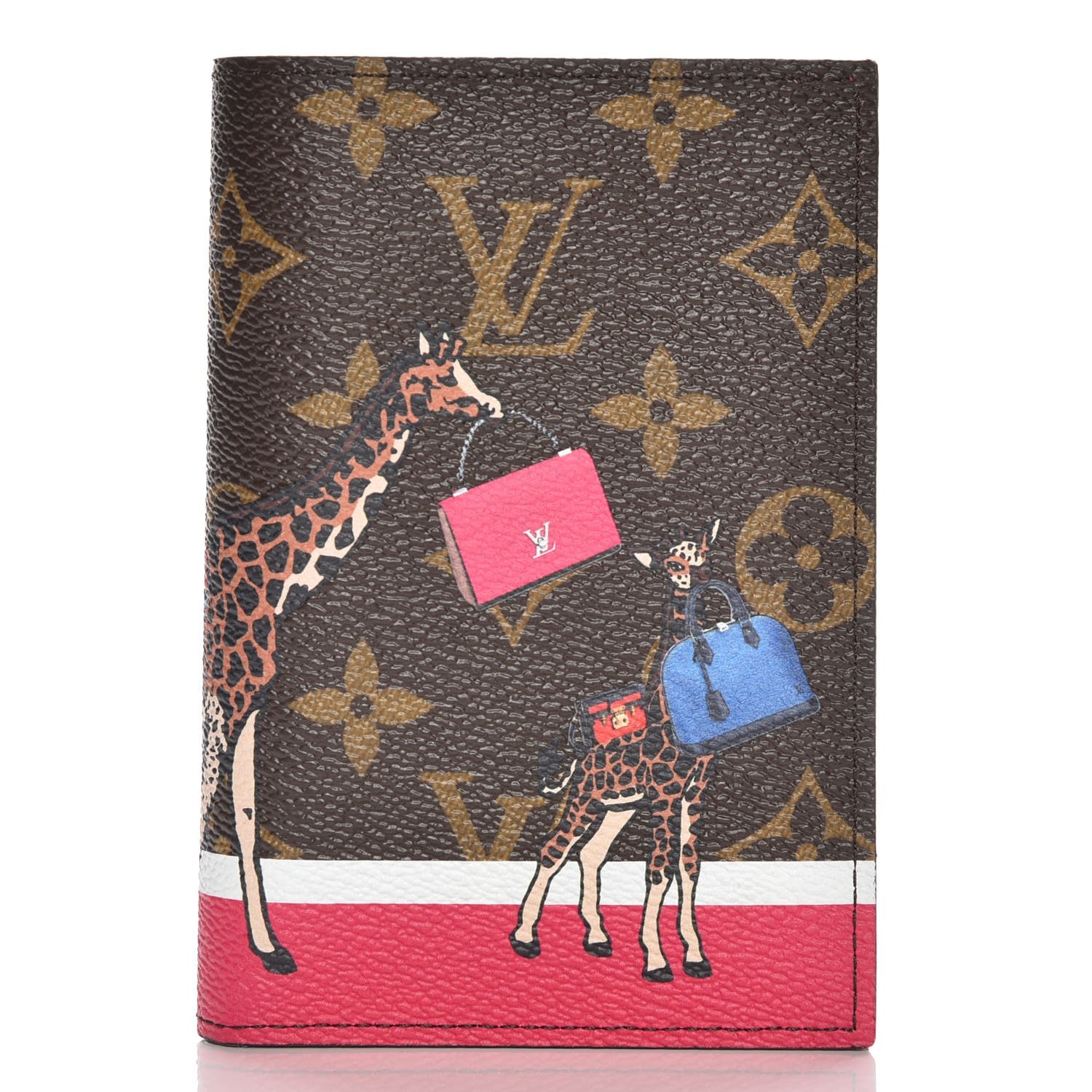 Louis Vuitton Monogram 2017 Christmas Animation Passport Cover 1 of 7