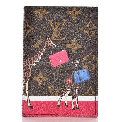 Louis Vuitton Monogram 2017 Christmas Animation Passport Cover 1 of 7