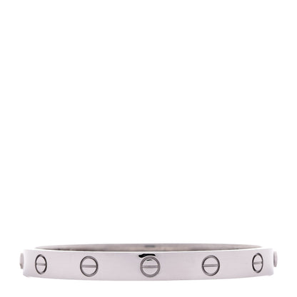 Cartier 18K White Gold LOVE Bracelet 16 3 of 6
