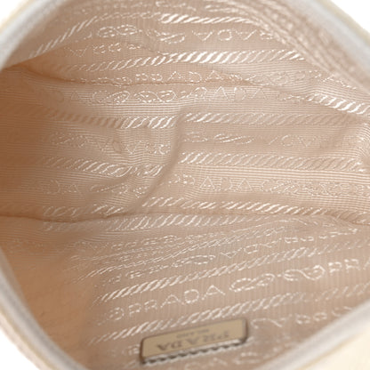 Prada Tessuto Nylon Mini Re-Edition 2000 Bag White 5 of 12