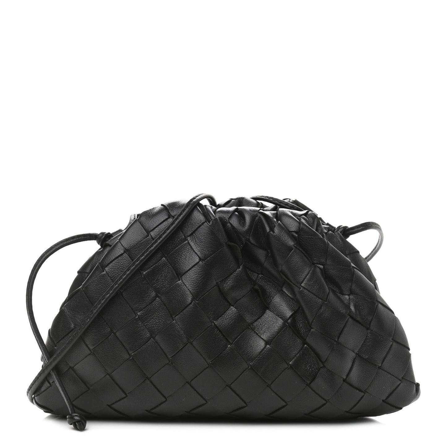Nappa Intrecciato The Mini Pouch Black