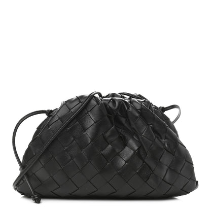 Bottega Veneta Nappa Intrecciato The Mini Pouch Black 1 of 10