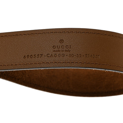 Gucci Suede Cudu Blondie 30mm Belt 80 32 Burnt Satin 3 of 5