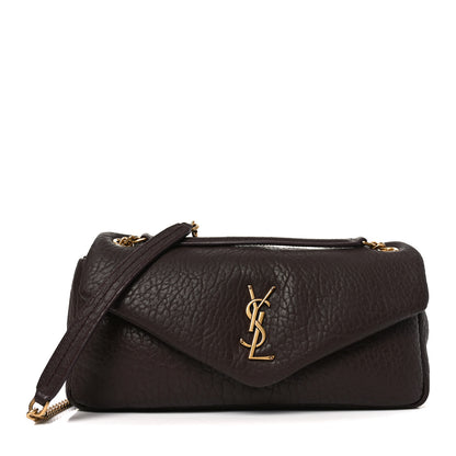 Saint Laurent Grained Lambskin Medium Calypso Dark Currant 1 of 10