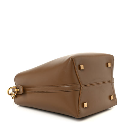 Saint Laurent Shiny Calfskin Le 37 Small Bucket Bag Dark Cork 4 of 10