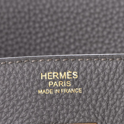 Hermes Togo Birkin 30 Etain 19 of 37