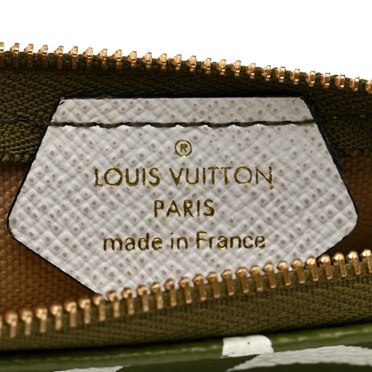 Louis Vuitton Monogram Giant Micro Pochette Accessories Kaki White 6 of 7